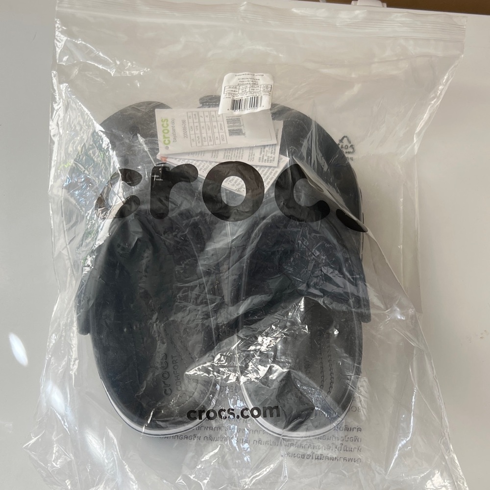 CROCS Black Classic Clogs - Picture 7 of 8